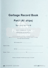 Garbage Record Book Part 1 & 2 (Ships that carry solid bulk cargoes)